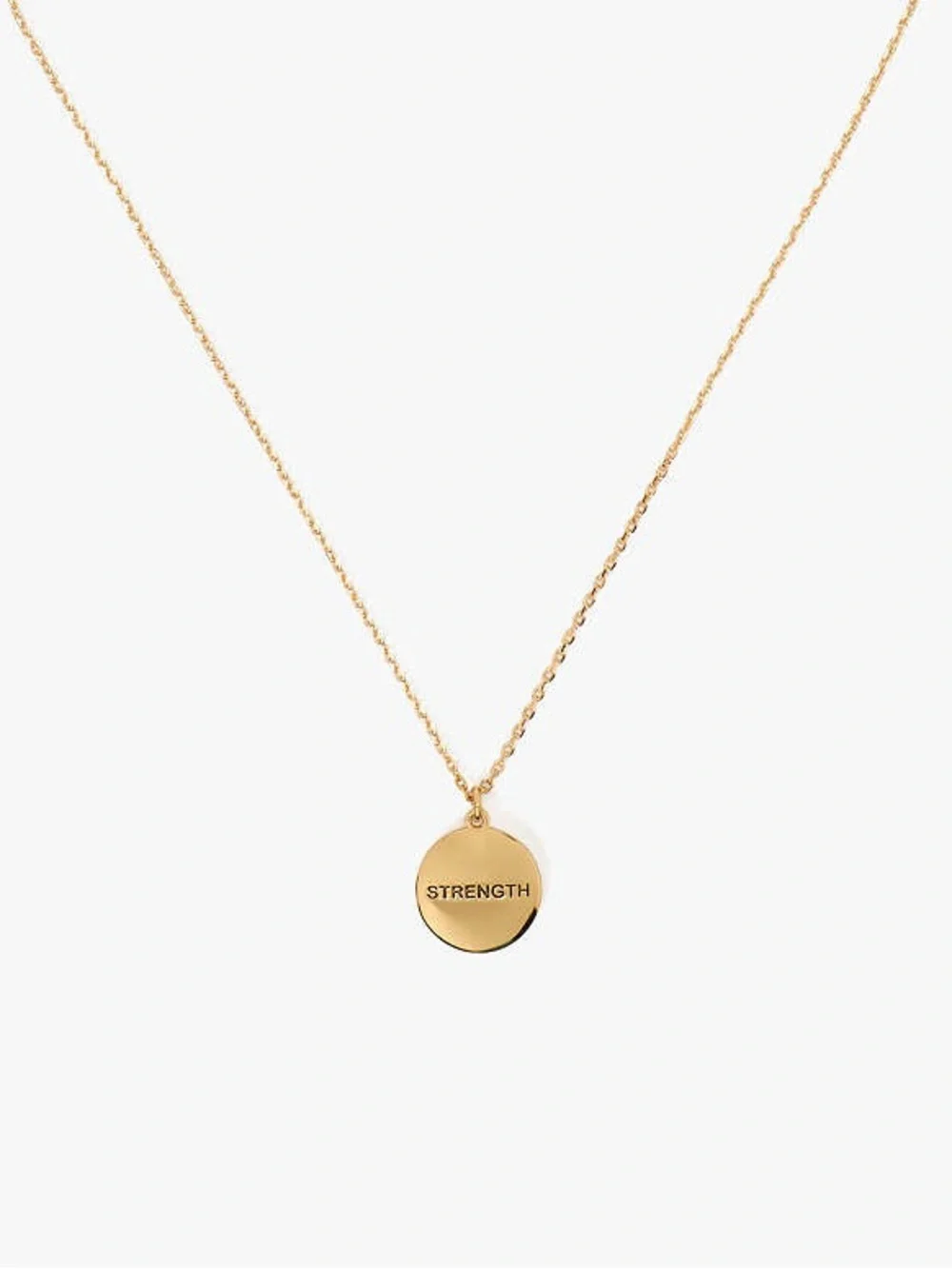 NWT $ kate spade The Color Spark Collection Red Strength Medallion Necklace